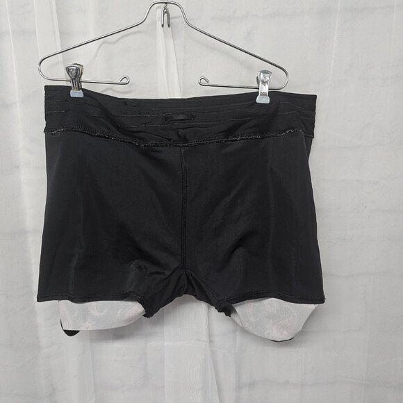 Lands' End Black Pink Paisley Skort Athletic Tennis Golf 16 - Picture 5 of 9